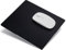 Yesaler Tapis de Souris en Aluminium Tapis de Souris en Métal Antidérapant Tapis de Souris en Double Face pour Ordinateur Portable et PC 24 * 20CM (Noir)