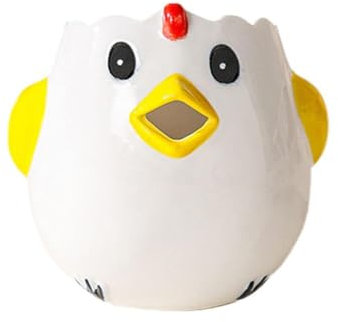 Rtyweth Eigelbtrenner Keramik Erbrechen Huhn Eigelb Weiß Separator Praktischer Eierfilter Kleiner Splitter Haushalt Lustig