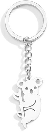 Porte-clés Koala Cadeau Anniversaire Femme, Porte Clef Koala Véhicule, Maison, Idée Cadeau Couple, Amie, Papy, Cadeaux Rigolos et Porte Bonheur, Petit Cadeau Personnalisé