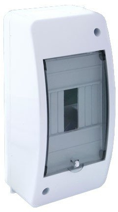Distribution Box RNT 6S (N+PE) 6 Modules Surface-Mounted Fuse Box IP42 RNT6 S 3.3 6298