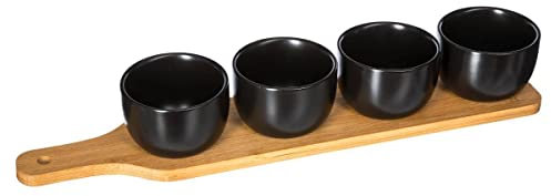 Secret de gourmet - Set Aperitif Bambou Black L41