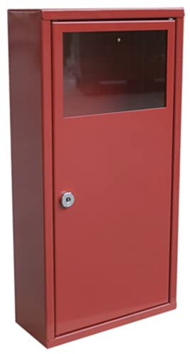 Alarmkasten Schrank Kasten rot für RWA Auslöseeinheit - Brandschutz Feuerwehr