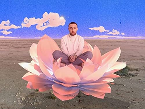 Blue Throat Trident Collection MAC Miller On Lotus American Rapper Poster 30,5 x 45,7 cm