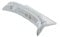Filtre à peluches 481010423761 pour Seche linge BAUKNECHT, IGNIS, LADEN, WHIRLPOOL