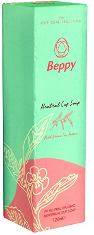 NOUVEAU Neutral Cup Soap Beppy - Savon neutre pour votre coupe menstruelle