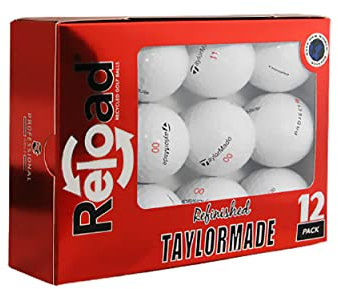 Taylormade TP5x Golfbälle, vorbesitzt, 12 Stück