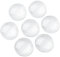 Cheriswelry 100 Stück 30 mm halbrunde Glas-Cabochons transparente flache Rückseite Glaskuppel Fliesen für Kamee Foto Anhänger DIY Dekor Handwerk Schmuckherstellung