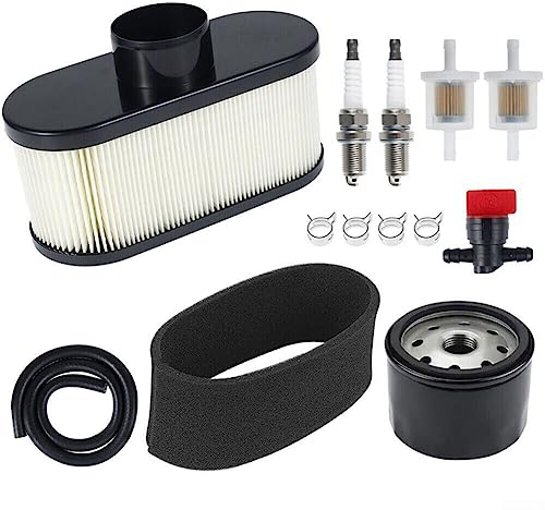 Air Filter Kit For Kawasaki FR651V FR691V FR730V FS481V Engine Lawn Mowers,49065-7007 49065-0721 Oil Filter 11013-0752