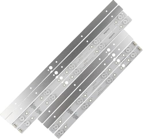 TUCANSBP Bande de rétro-éclairage LED Compatible for LG TV 43 SW43D09L/R-ZC22AG-02 CRH-A4330300105R6CNRev1.0 LED 43UG620V 43UJ620V 4/5 Lampe (Color : 8pcs(1TV))