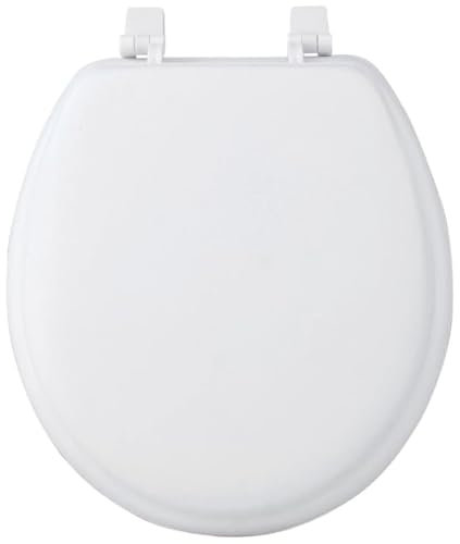 Soft Padded Toilet Seat, White
