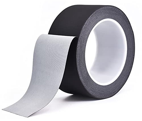 Cinta eléctrica industrial, Cinta adhesiva de ácido acético negra Cinta de tela de acetato aislante de alta temperatura for aislamiento