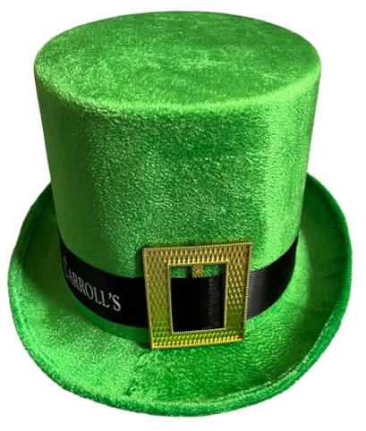 Pocoiau STPATRICK DAY HAT FÜR FAMILIE KARNIVAL FARTE FETFRATION Urlaub Requisiten Kopfbedeckungen Shamrock Fedora