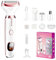 Rasoio Elettrico Donna, 5 in 1 Epilatore Viso Elettrico, Rasoio Parti Intime Donna, indolore Depilatore Elettrico Portatile per Corpo, Le Ascelle,La Linea Del Bikini,Le Sopracciglia e Il Peli Naso