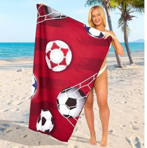 GC GAVENO CAVAILIA Extra Large Beach Towel for Adults - Quick Dry Microfibre Printed Beach Towels - Super Absorbent Beach Towel for Swim (180 x 100 cm) - (1 Piece) Soft, Sand Free,Lightweight - Multi