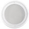 KiBcsLic Cache-Haut-Parleur de Plafond Blanc, Grille de Remplacement pour Haut-Parleur de Voiture, pour Camion, pièces détachées Automobiles Marines, 5 Pouces