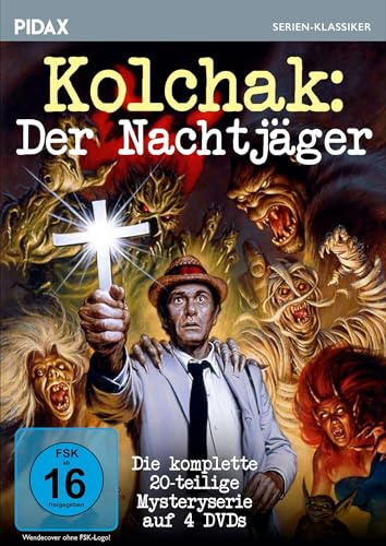 Kolchak: Der Nachtjäger (The Night Stalker) / Die komplette 20-teilige Mysteryserie – die Vorlage für den Kultklassiker Akte X (Pidax Serien-Klassiker)
