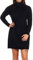 ONLY Damen Strickkleid Loose Fit Longsleeve Knit Kleid mit Langen Ärmeln ONLJANA Rollkragen Dress Pullover, Farben:Schwarz, Größe:XS