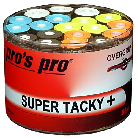 Pro's Pro Super Tacky Plus Overgrip 60 Stück, Sortiert