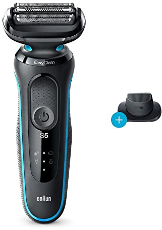 Braun Series 5 50-M1200s Rasierer, schwarz/türkis