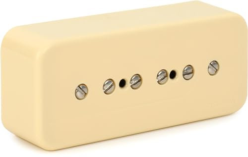 FISHMAN Micro pour Guitare Electrique actif Fluence, Signature P90 Greg Koch, crème