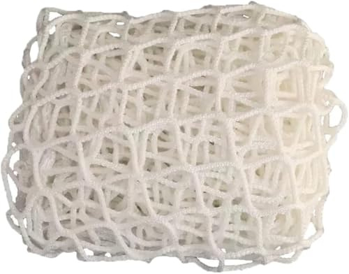 TriverNtrustD Geländerschutznetz für Kleine Haustiere,Universelles Sicherheitsnetz,Weißes Polyester-Treppennetz,Außenterrassen-Dekorationsgitternetz, Isolationsnetz