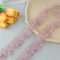 3 Yards 4,5cm Rüschenband Spitzenband Spitzenborte Spitzenbordüre Dekoband Zierband Spitzenstoff Spitzen Borten Bänder für Nähen DIY Handwerk Hochzeit Deko Scrapbooking Geschenkbox,Altrosa