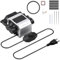 Creality Air Assist, Asistencia aérea para grabador láser, Compresor de bomba ajustable Para cortadora y grabadora láser CR-Laser Falcon 10W, Eliminar el humo y el polvo