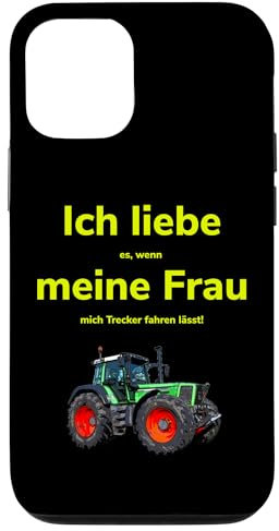 Hülle für iPhone 15 Trecker Landwirtschaft Landwirt Bauer Mann Traktor Geschenk