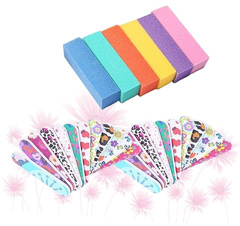 PAMINGONO 1set Unghie Stampate e Utensili Per Manicure e Pedicure Adatti Per Unghie Naturali e Artificiali Per Finitura e Rimozione