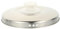 Cabilock Tapa De Olla Arrocera Tapa De La Olla Arrocera Sostenedor De La Cacerola Tapas De Cacerola Tapa De Microondas Tapa Universal Para Olla Arrocera Wok Con Tapa Acero Inoxidable Silver