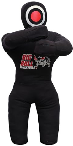 Big Bull Kids MMA Grappling Dummy 40 Unfilled Canvas BJJ Wrestling Training Bag