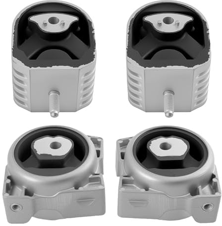 maXpeedingrods 4 Stück Motorlager Getriebelager Motorlager Vorne+ Hinten für Mercedes A-klasse W169 B-klasse Sports Tourer W245 2x Motorlager + 2x Getriebelager 1692400518 1692400618