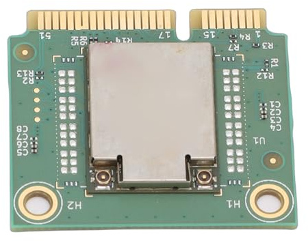 XUMIUZIY MT7925 WiFi 7 Netzwerkkarte, 5400 Mbit/s PCIE Wireless Adapter mit BT 5.3 und 3 Band Unterstützung, für 10 11 Laptops PCs