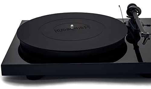 Hudson Hi-Fi Turntable Platter Mat - Audiophile Grade Silicone Rubber Design Universal to All LP Vinyl Record Players
