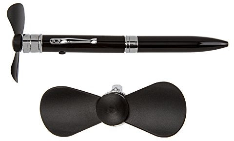 OOTB 29/3098 Kugelschreiber, mit Ventilator, Metall, schwarz