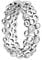 Sofia Milani - Damen Ring 925 Silber - mit Zirkonia Steinen - Ornament Kreise Ring - 10086 - (56 (17.8))