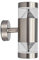 Lindby LED Wandleuchte außen Lanea (spritzwassergeschützt (Modern) in Alu aus Edelstahl, Außenwandleuchten Wandlampe Led Außenlampe Outdoor für Außenwand/Hauswand Haus Terrasse &