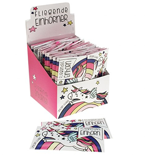 Schnooridoo 6 x Einhorn Styroporflieger Gleitflugzeuge Flieger Gleitflugzeug Bausatz Unicorn Glider