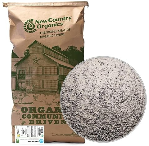 New Country Organics | Healthy Sheep Kelp Based Minerals for Sheep | Certified Organic and Non-GMO Sheep Feeder | 40 lbs