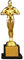 Trophée de la récompense d'or Récompenses de récompense plaquées Or Petit Homme d'or Compétition de Sports d'équipe Souvenirs d'artisanat Cadeaux, Souvenirs