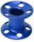 MAGT Tauch Fingerspule, Fingerspulenrolle Aluminiumlegierung Tauchspule Tauchen Fingerspule für Freitauchen Schnorcheln Unterwasserausrüstung (Blau)