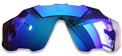 Polarlens Verres de remplacement pour Oakley Jawbreaker – Compatibles avec les lunettes de soleil Oakley Jawbreaker (bleu glace)