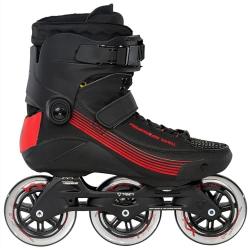 Powerslide Inline Skate Swell Black 100-3D Adapt, für Fitness, für Damen und Herren