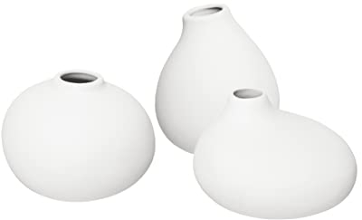 Blomus Nona Vase 3er Set White 66514