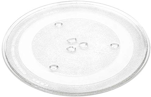 vhbw Placa de microondas compatible con Samsung M2901, M633, M643, M735, M736 microondas - Plato giratorio con soporte en Y, vidrio, 285 mm