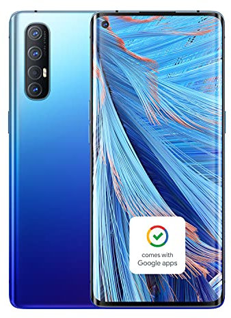 Oppo Find X2 Neo - Smartphone 256GB, 12GB RAM, Single SIM, Starry Blue (Generalüberholt)