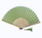 FANSOF.FANS Fabric Handheld Folding Hand Fan With a Tassel Grade A Bamboo Ribs for Women Girls Summer Party Event Favour Birthday Wedding Souvenir Gift (Light Sage Green)
