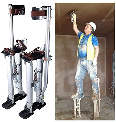 Trockenbau-Stelzen, verstellbare Aluminium-Trockenbau-Stelzen, Baumeister, Maler, Verputzer, Gipser-Stelzen, 18–30 Zoll Aluminiumlegierung, professionelles verstellbares Trockenbau-Gips-Stelzen,