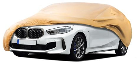 JURMON Housse de protection d'extérieur très résistante pour BMW 1, coupe-vent, imperméable, contre la pluie du soleil, les UV, la poussière, la neige