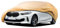 JURMON Housse de protection d'extérieur très résistante pour BMW 1, coupe-vent, imperméable, contre la pluie du soleil, les UV, la poussière, la neige